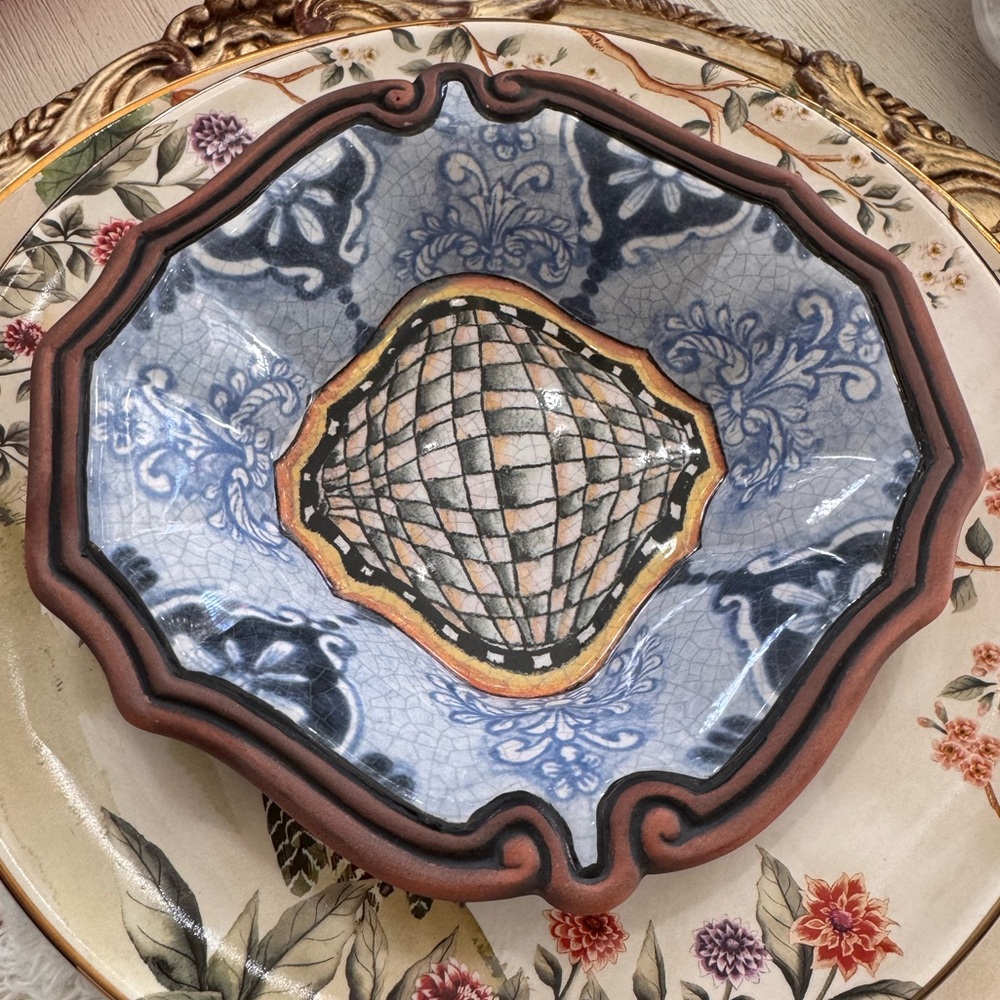 Victoria and Richard Mackenzie-Childs Empress bowl